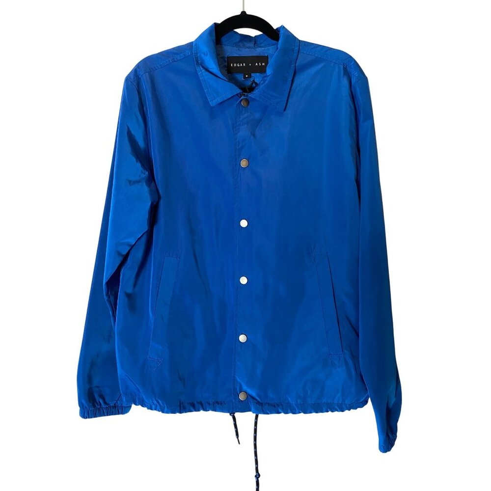 NWT Edgar + Ash Blue Lightweight  Jacket Medium